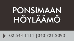 Ponsimaan Höyläämö, Rane Ponsimaa logo